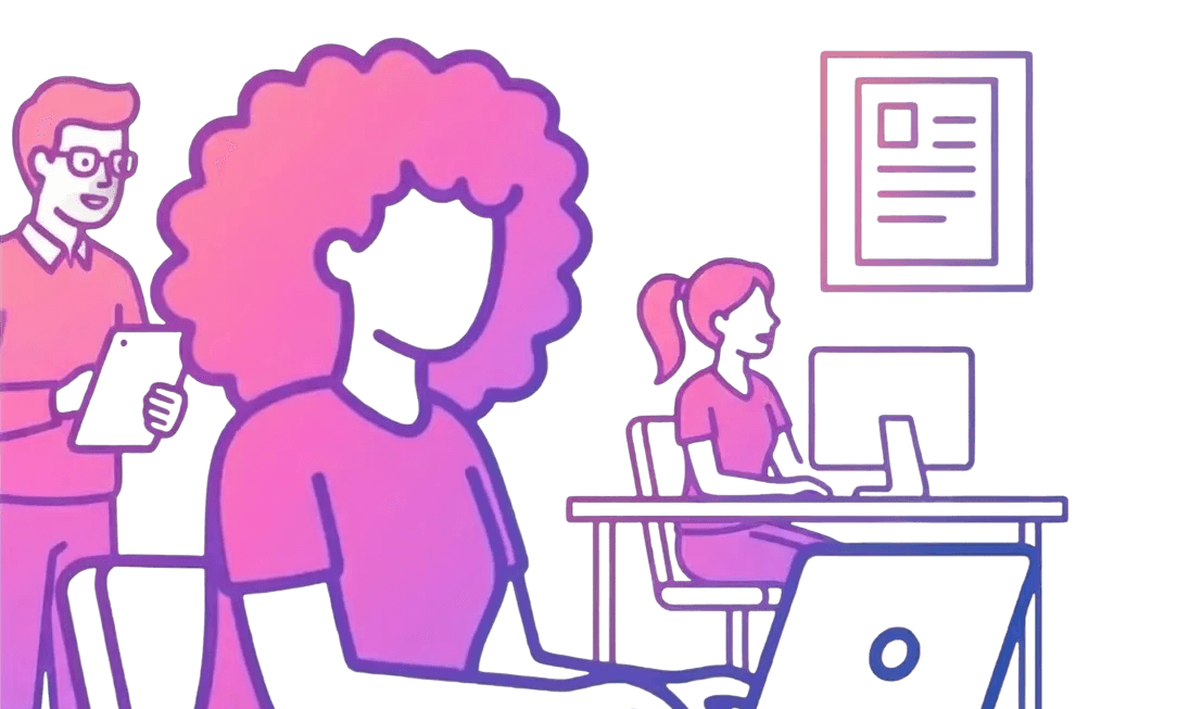 Illustration — Werden Sie Teil unseres Teams